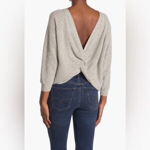 ba&sh Light Gray Crew Neck Sweater